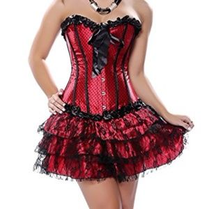 Sexy Tutu Skirts - Red & Black